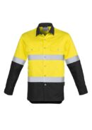 Mens Industrial Long Sleeve Shirt - Hoop Taped