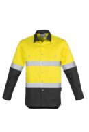 Mens Industrial Long Sleeve Shirt - Hoop Taped