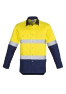 Mens Industrial Long Sleeve Shirt - Hoop Taped