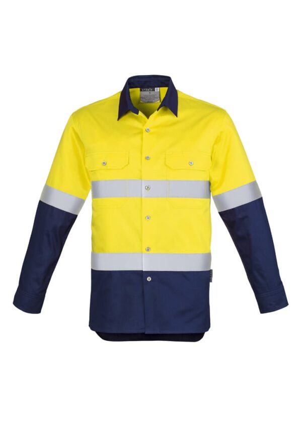 Mens Industrial Long Sleeve Shirt - Hoop Taped - Image 15
