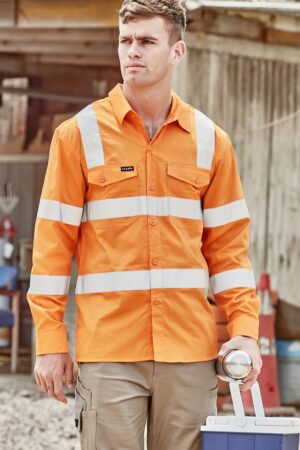 Mens Bio Motion Vic Rail Long Sleeve Shirt