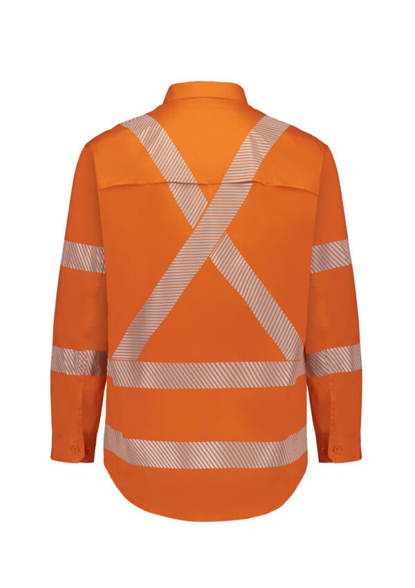 Mens Hi Vis X Back Shirt - Segmented Tape - Image 7