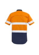 Mens Rugged Cooling Hi Vis Taped Short Sleeve Shirt